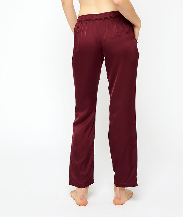 Pantalon satiné Pantalon satiné;${refinementColor}