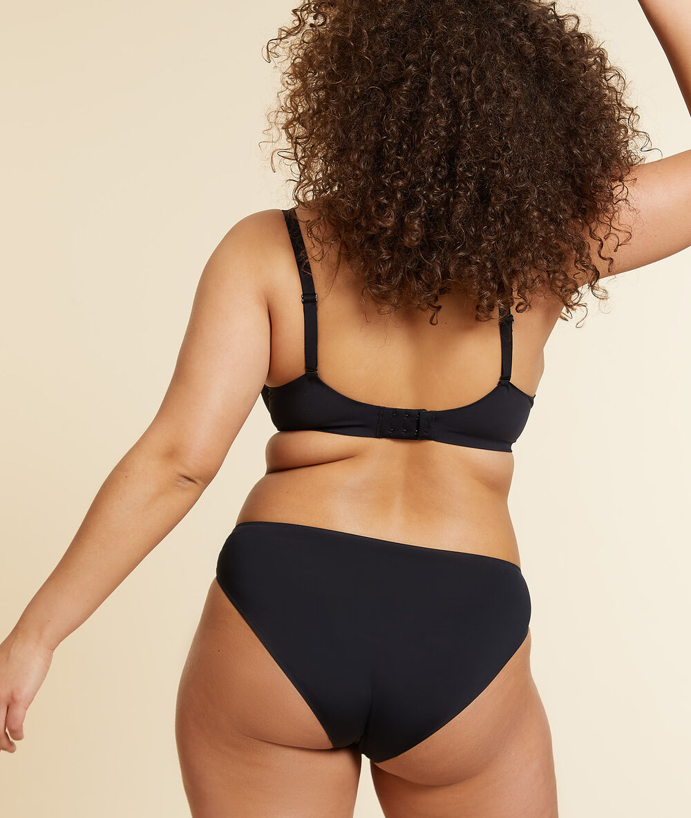 Soutien-gorge corbeille bonnet e noir.