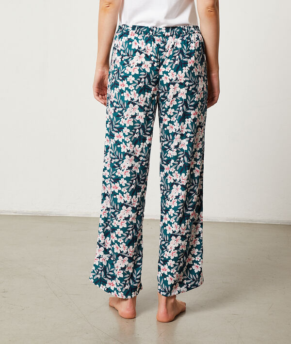 Pantalon imprimé floral Pantalon imprimé floral;${refinementColor}