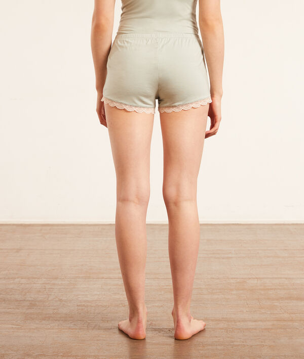 Shorts mit Details aus Spitze Shorts mit Details aus Spitze;${refinementColor}