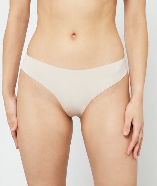 String aus mikrofaser nackt.