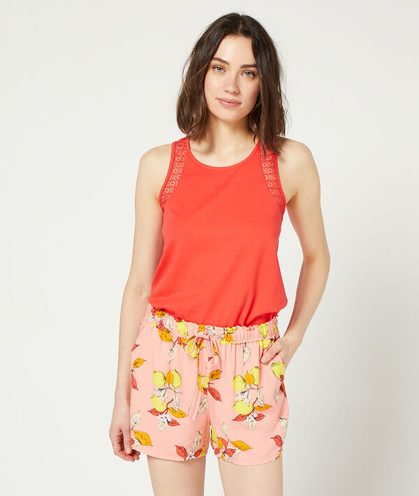 Shorts mit Blätter-Print Shorts mit Blätter-Print;${refinementColor}