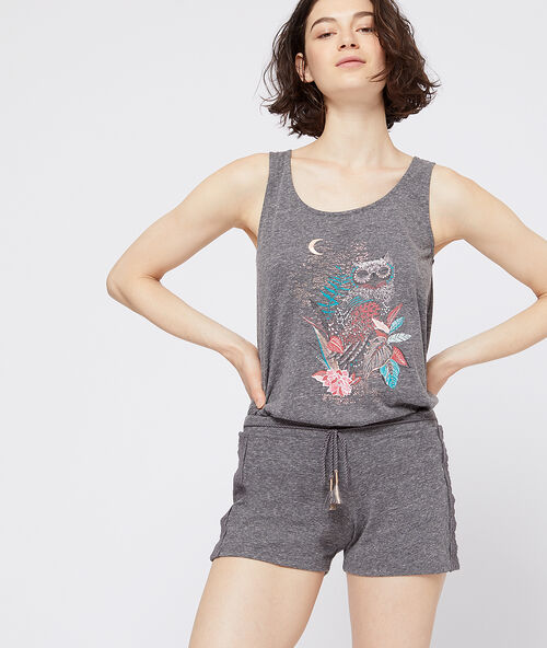 Shorts zum binden anthrazit.