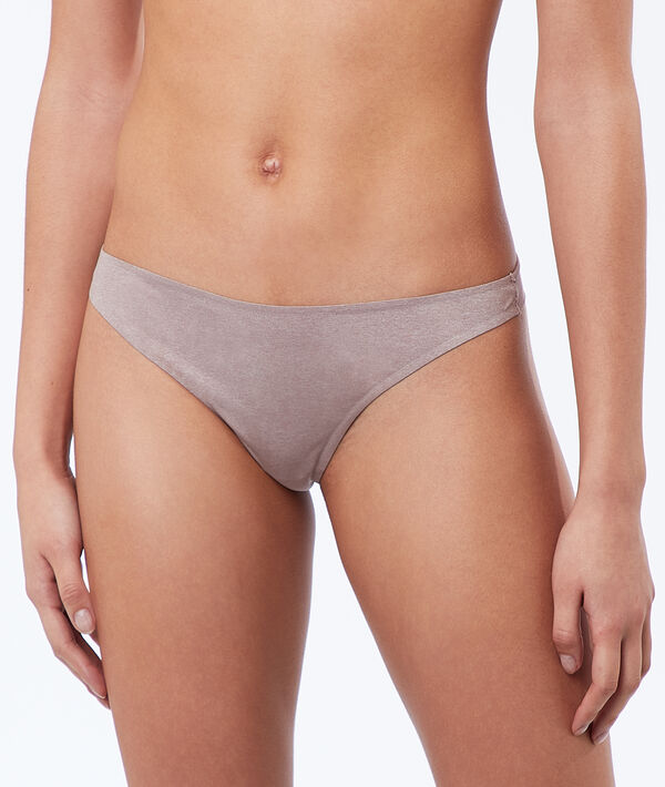 Tanga micro maille chinée Tanga micro maille chinée