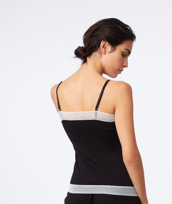 Top mit Spitzensaum Top mit Spitzensaum;${refinementColor}