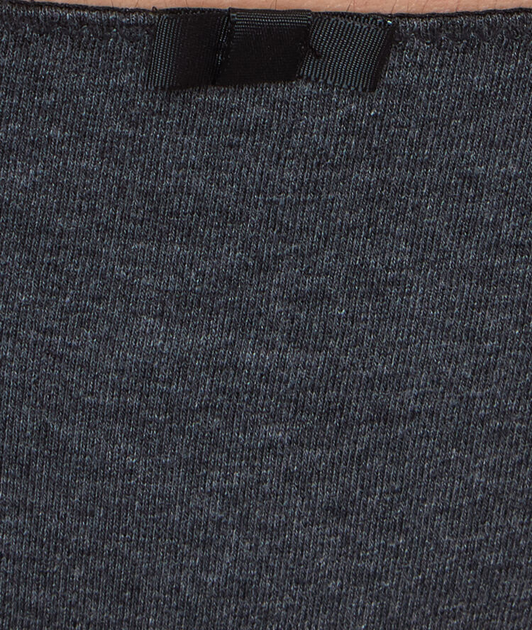 Culotte en coton anthracite.