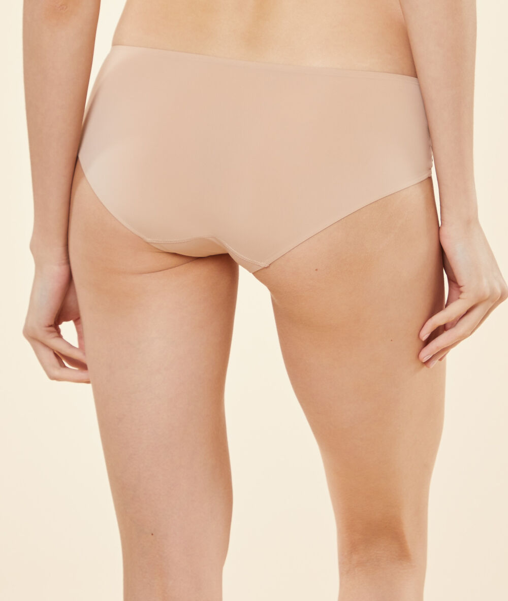 Shorty en microfibre naturel.