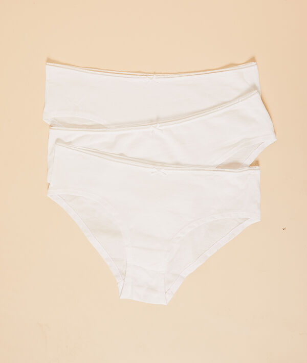 3er-Set Shortys aus Bio-Baumwolle 3er-Set Shortys aus Bio-Baumwolle;${refinementColor}