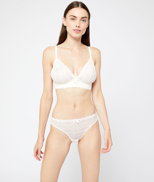 Triangle-bhs aus spitze weiss.