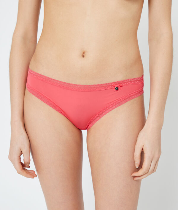 Panty aus Materialmix Panty aus Materialmix;${refinementColor}