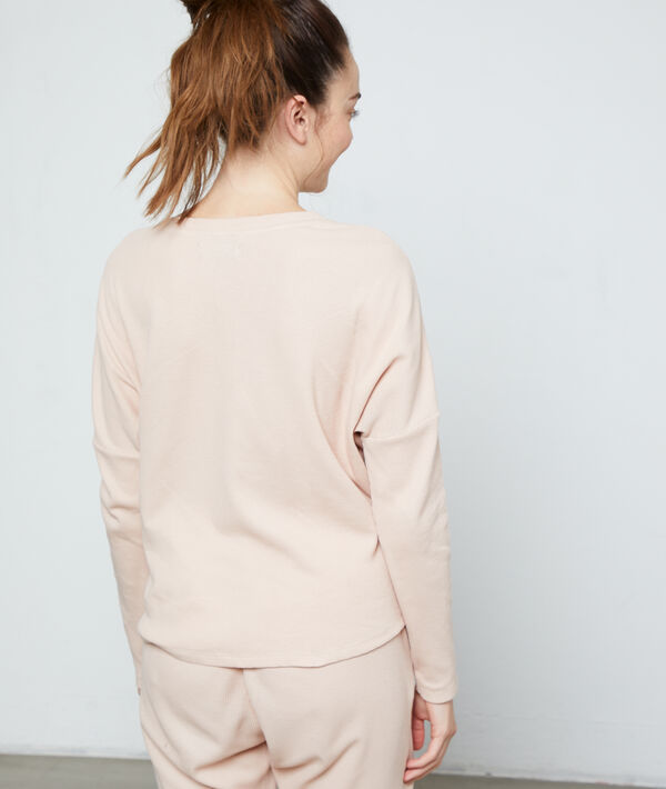 Top manches longues en coton Top manches longues en coton;${refinementColor}