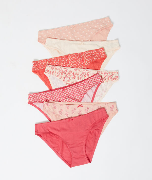 7er-Set Pantys aus Baumwolle 7er-Set Pantys aus Baumwolle;${refinementColor}