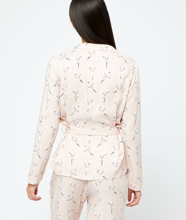 Chemise de pyjama oiseaux Chemise de pyjama oiseaux;${refinementColor}