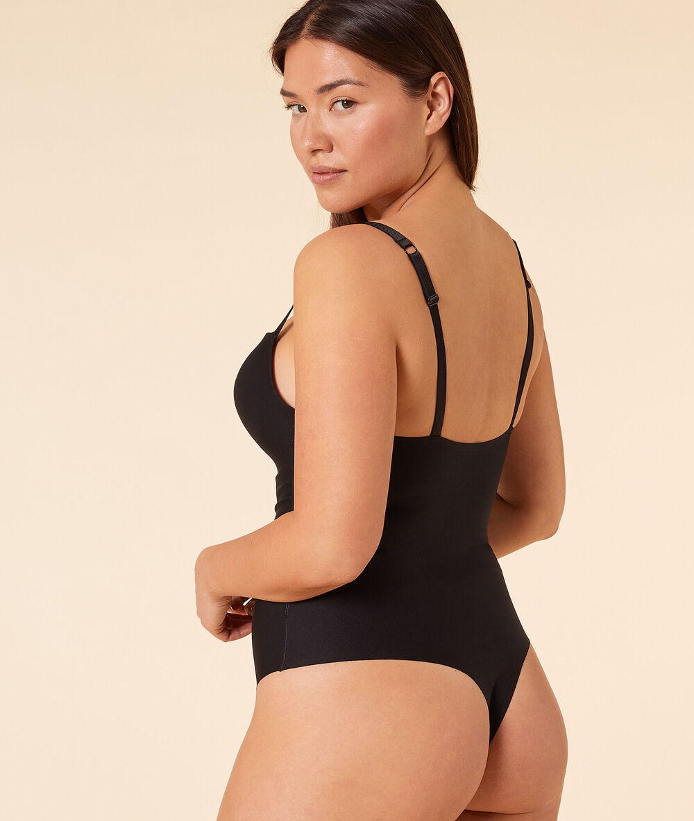 Body sculptant - maintien fort noir.