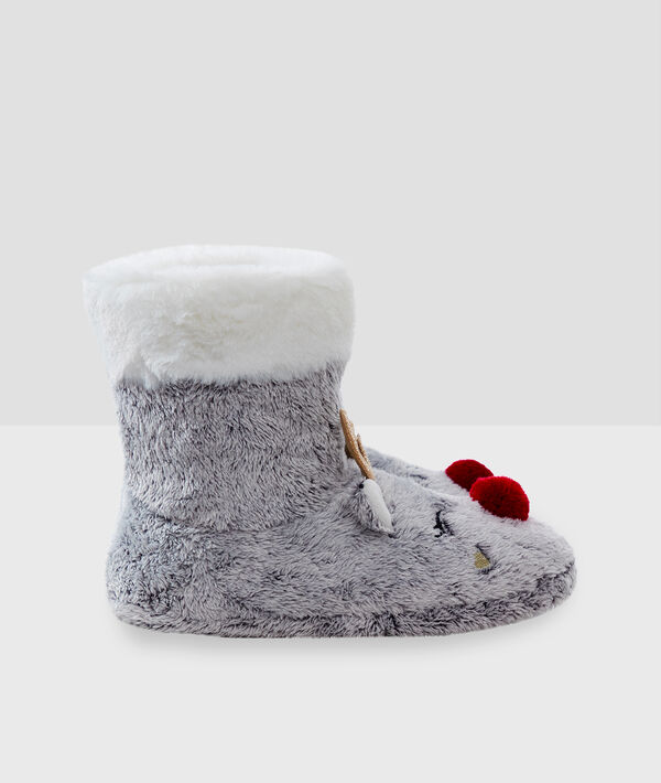 Chaussons bottines animaux Chaussons bottines animaux;${refinementColor}
