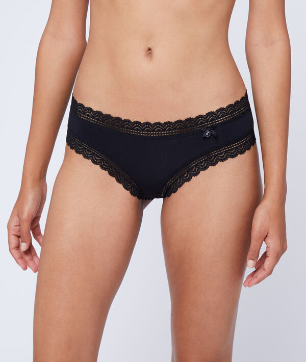 Shorty bords dentelle Shorty bords dentelle;${refinementColor}