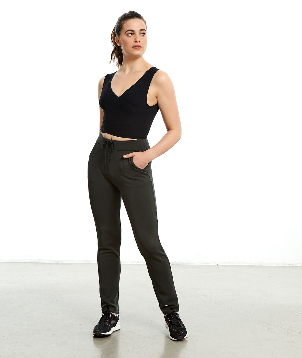 Kurzes top schwarz.