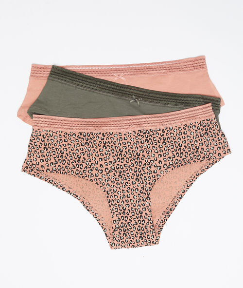 3er-Set Shortys aus Baumwolle 3er-Set Shortys aus Baumwolle