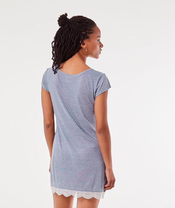 Chemise de nuit bas dentelle Chemise de nuit bas dentelle;${refinementColor}