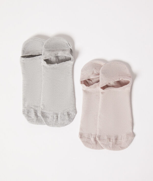 Lot de 2 paires de socquettes Lot de 2 paires de socquettes;${refinementColor}