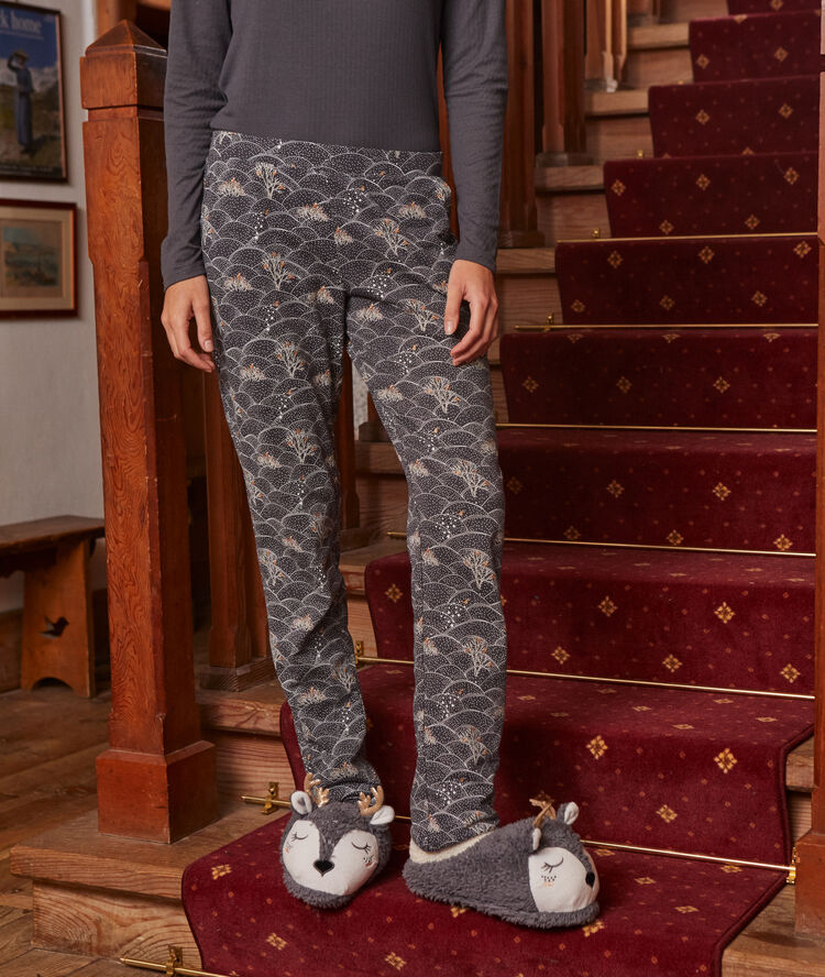 Coffret pyjama et masque de nuit anthracite.