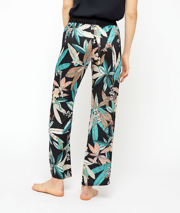 Hose mit Blätter-Print Hose mit Blätter-Print;${refinementColor}
