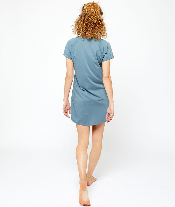 Nachthemd mit Ananas-Print Nachthemd mit Ananas-Print;${refinementColor}