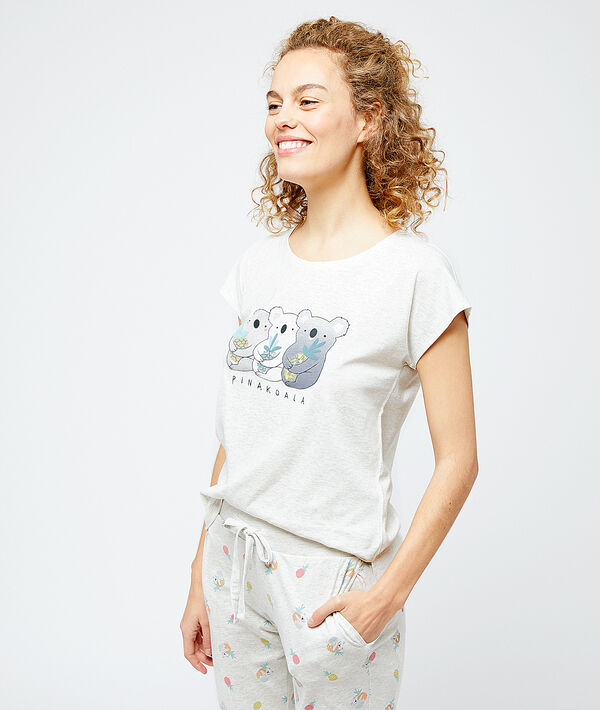T-Shirt mit -Print „Pinakoala“ T-Shirt mit -Print „Pinakoala“;${refinementColor}