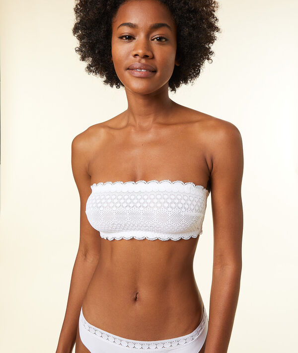 Bandeau-BH aus Spitze Bandeau-BH aus Spitze;${refinementColor}