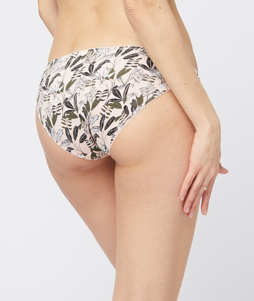 4er-set pantys aus baumwolle kaki.