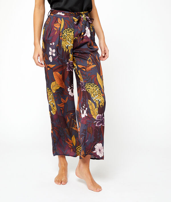 Pantalon imprimé guépard Pantalon imprimé guépard;${refinementColor}
