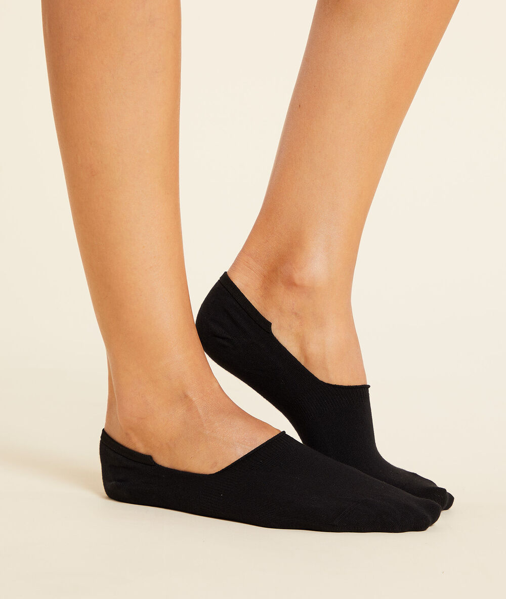 Socken schwarz.