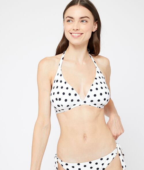 Bikinioberteil mit Körbchen und Punkten Bikinioberteil mit Körbchen und Punkten