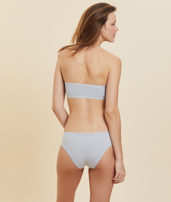 Bandeau ohne Bügel aus dehnbarer Bio-Baumwolle Bandeau ohne Bügel aus dehnbarer Bio-Baumwolle;${refinementColor}