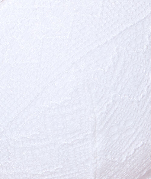 Soft bra: vorgeformter-bh aus spitze weiß.