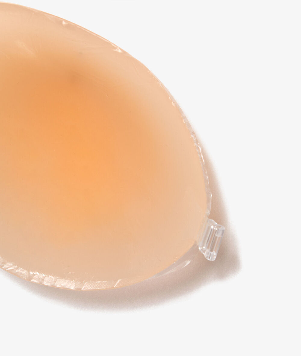 Silicone bra nude.