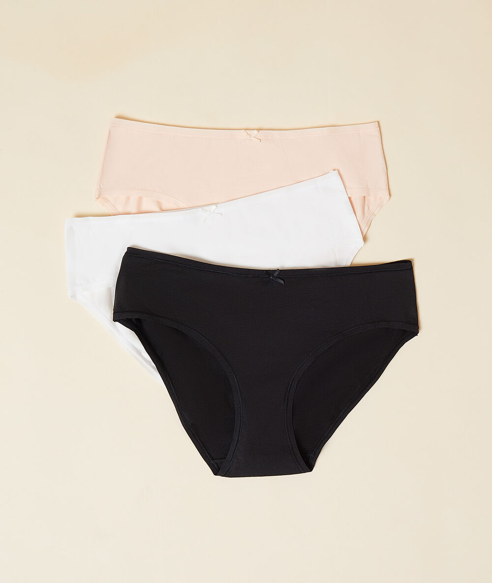 Lot de 3 culottes multicolore.