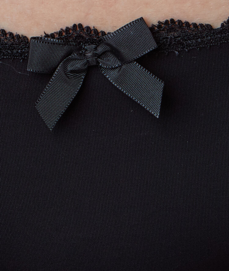 Hipster microfibre noir.