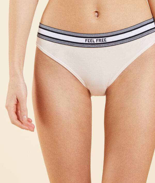 Panty aus dehnbarer Bio-Baumwolle Panty aus dehnbarer Bio-Baumwolle;${refinementColor}
