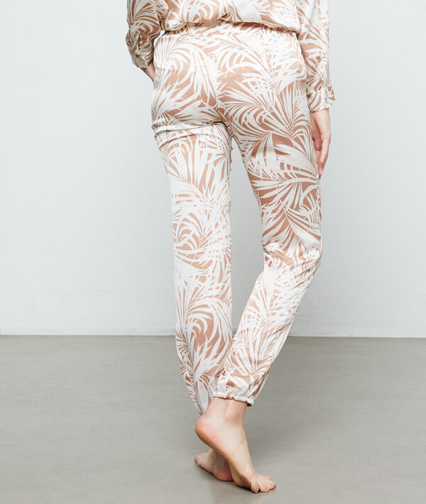 Hose mit Blätter-Print Hose mit Blätter-Print;${refinementColor}