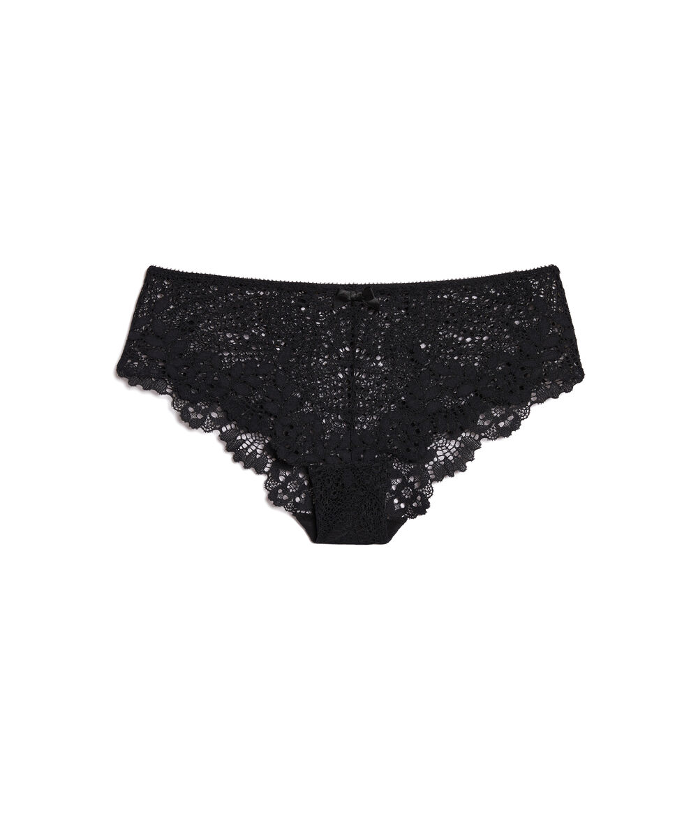 Shorty aus spitze schwarz.