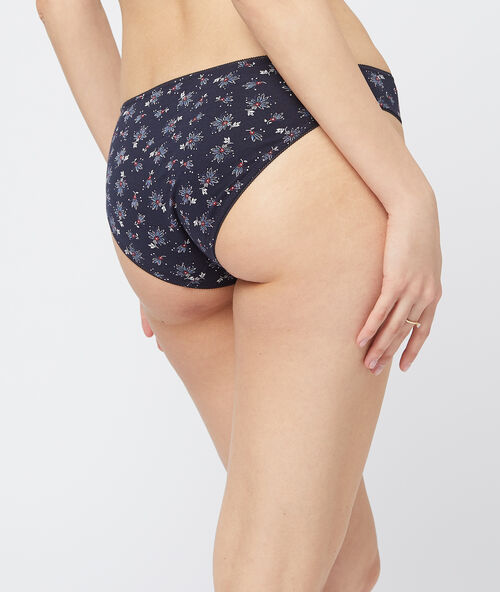 4er-set pantys aus baumwolle marineblau.