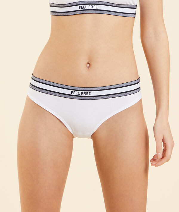 Panty aus dehnbarer Bio-Baumwolle Panty aus dehnbarer Bio-Baumwolle;${refinementColor}