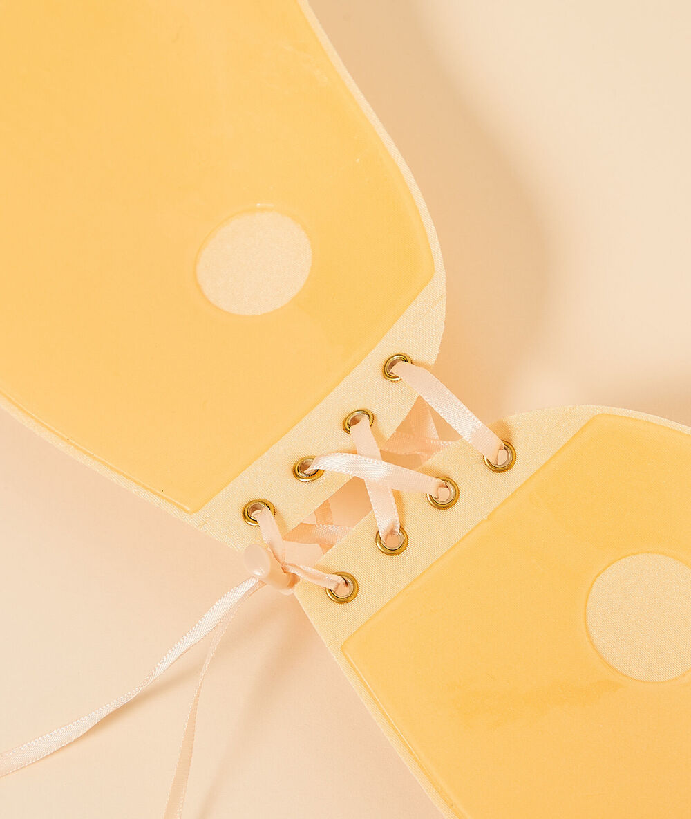 Selbstklebendes korsett beige.