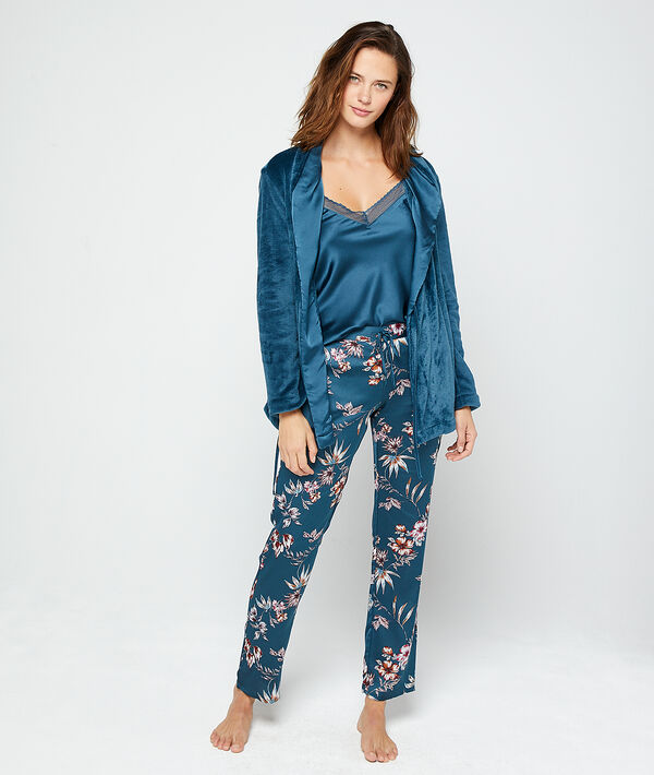 Pyjama 3 pièces satiné Pyjama 3 pièces satiné