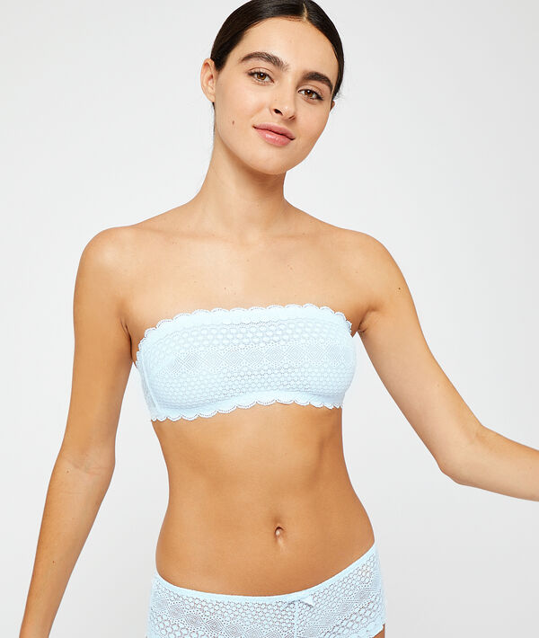 Bandeau-BH aus Spitze Bandeau-BH aus Spitze;${refinementColor}