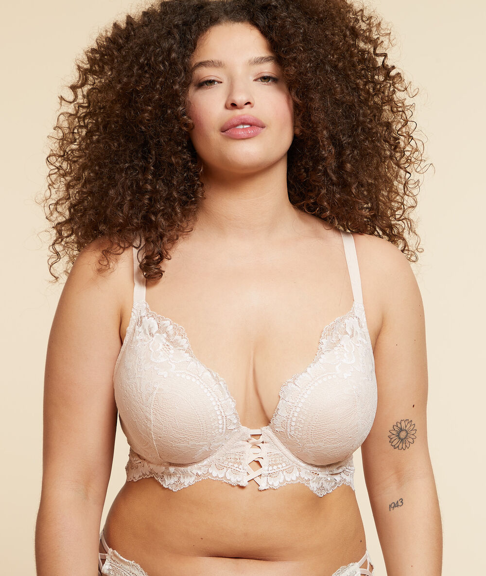 Soutien-gorge n°5 - coques fines blush.