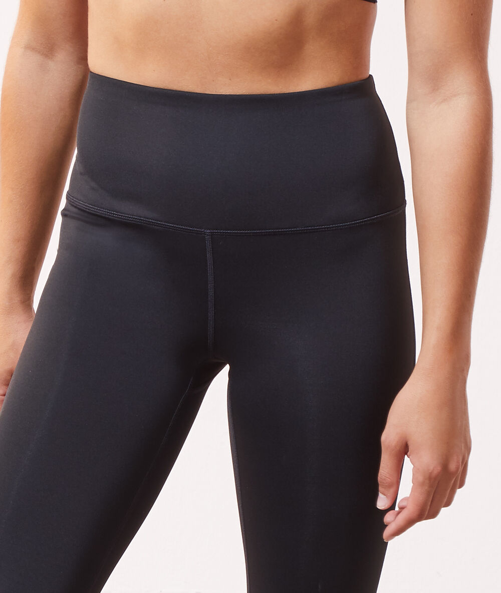 Kurze sportleggings schwarz.