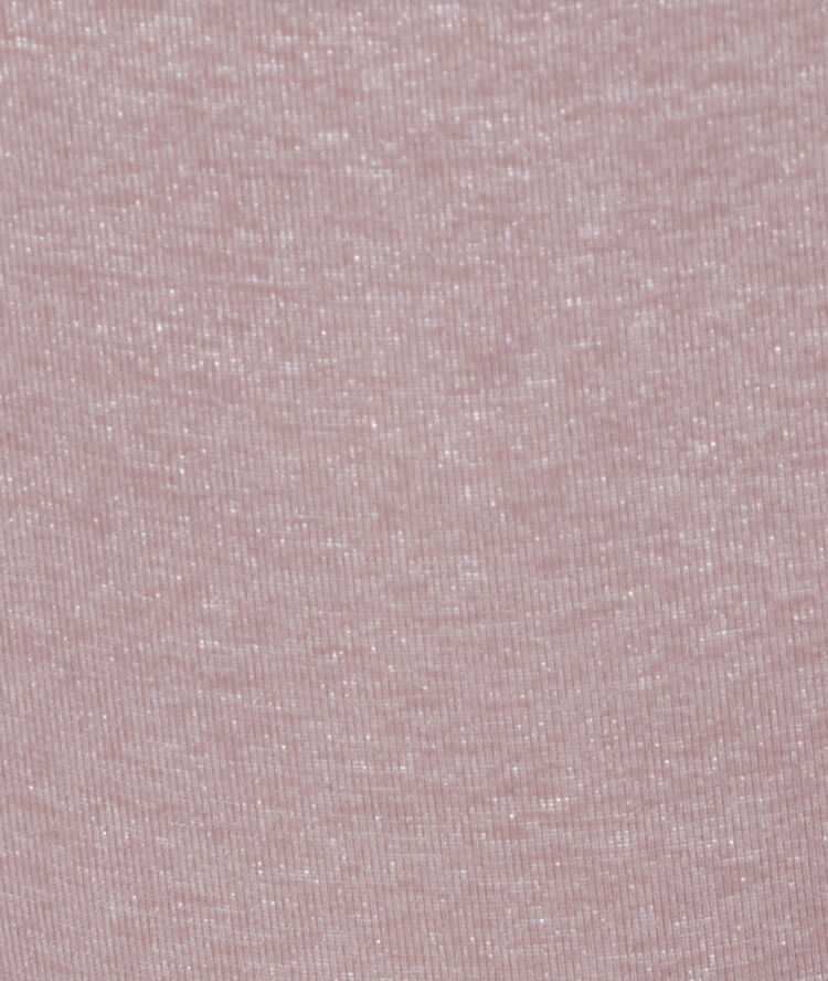 Tanga micro maille chinée taupe.