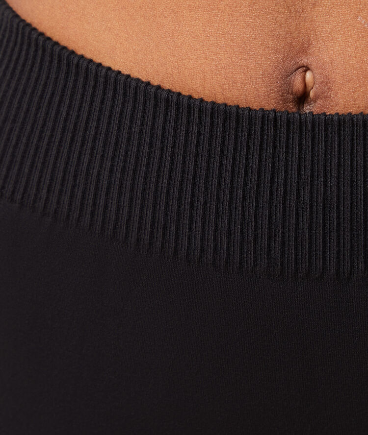 Strumpfhose schwarz.